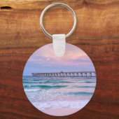 Good Morning Navarre Beach Pier Sleutelhanger (Voorkant)