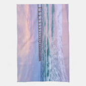 Good Morning Navarre Beach Pier Theedoek (Verticaal)