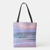 Good Morning Navarre Beach Pier Tote Bag (Achterkant)