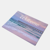 Good Morning Navarre Beach Pier Welcome Doormat Deurmat (Schuin)