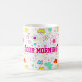GOOD MORNING PATTERN MUG KOFFIEMOK (Center)