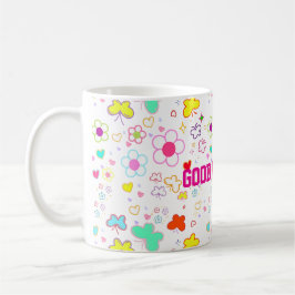 GOOD MORNING PATTERN MUG KOFFIEMOK