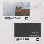 Good Morning Pigeon Visitekaartje (Voorkant / Achterkant)