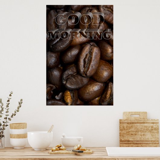 Good Morning Poster (Keuken)
