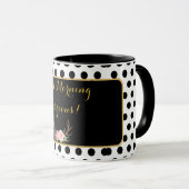 Good Morning Prachtige Coffee Mok (Voorkant rechts)