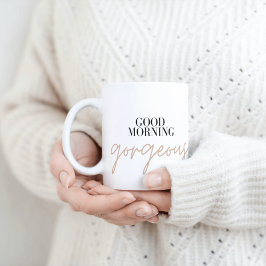 Good Morning Prachtige Coffee-Mok Koffiemok