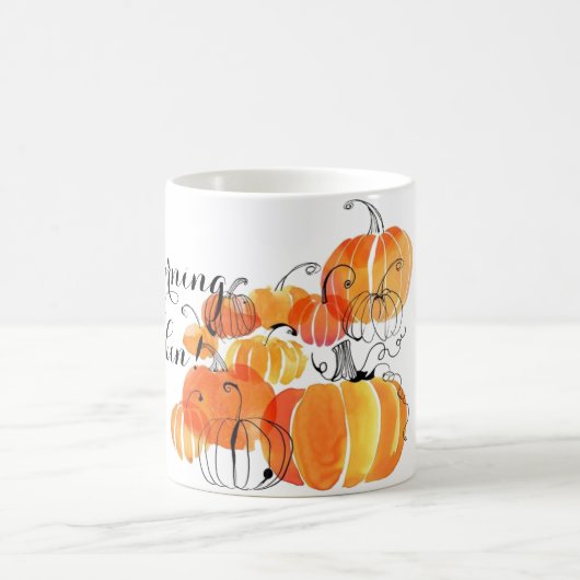 Good Morning Pumpkin Coffee Mok (Center)