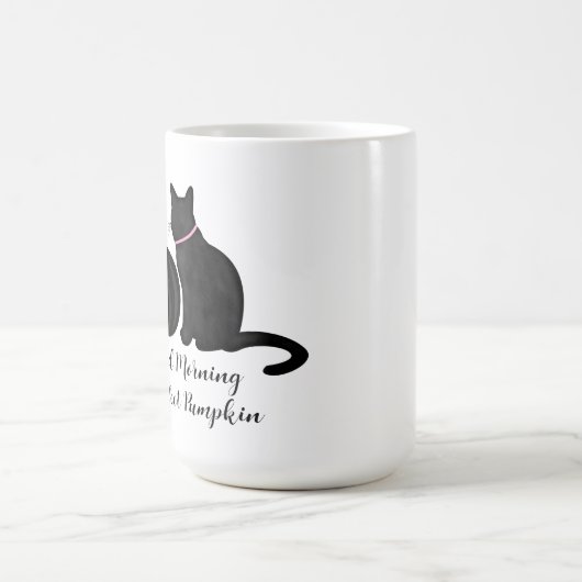 Good Morning Purrfect Pumpkin Coffee Koffiemok (Center)