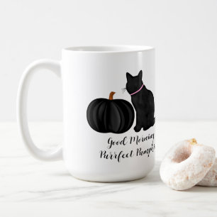 Good Morning Purrfect Pumpkin Coffee Koffiemok