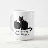 Good Morning Purrfect Pumpkin Coffee Koffiemok (Voorkant links)