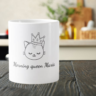 Good Morning Queen aanpasbare Mok