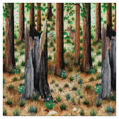 Good Morning Raccoon Fabric Stof (Close Up)