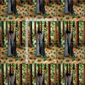 Good Morning Raccoon Fabric Stof (Delen)