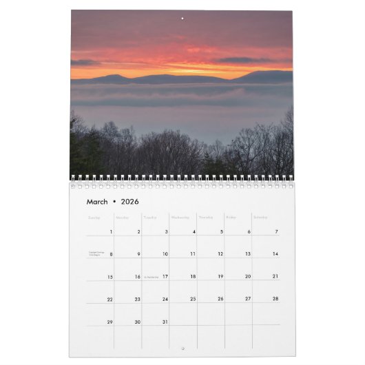 Good Morning Shenandoah Valley Calendar Kalender (Mar 2026)