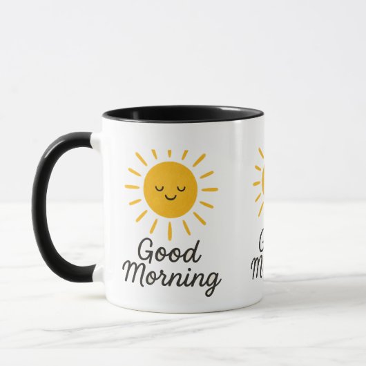 Good Morning smile Mug Mok (Links)