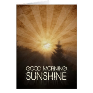 Good Morning Sunshine