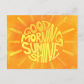 Good Morning, Sunshine. Briefkaart (Voorkant)
