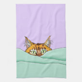 Good Morning Sunshine Cat Theedoek (Verticaal)