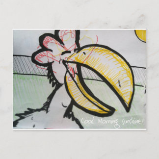 Good Morning SunShine Chicken Briefkaart
