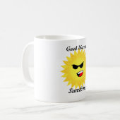 Good Morning Sunshine Coffee Cup Koffiemok (Voorkant links)