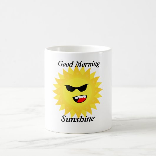 Good Morning Sunshine Coffee Cup Koffiemok (Center)