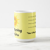 Good Morning Sunshine Coffee Mok (Center)