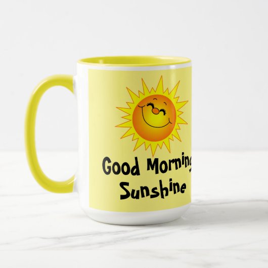 Good Morning Sunshine Coffee Mok (Links)