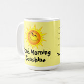 Good Morning Sunshine Coffee Mok (Voorkant links)