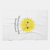 Good Morning Sunshine Cute Kawaii Sun Theedoek (Horizontaal)