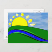 Good Morning Sunshine Day Briefkaart (Voorkant / Achterkant)