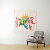 Good Morning Sunshine Funny Chameleon Wandkleed (In Situ (horizontaal))