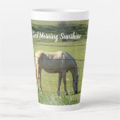Good Morning Sunshine, Hot Beverage Tall Mug Latte Mok (Voorkant)