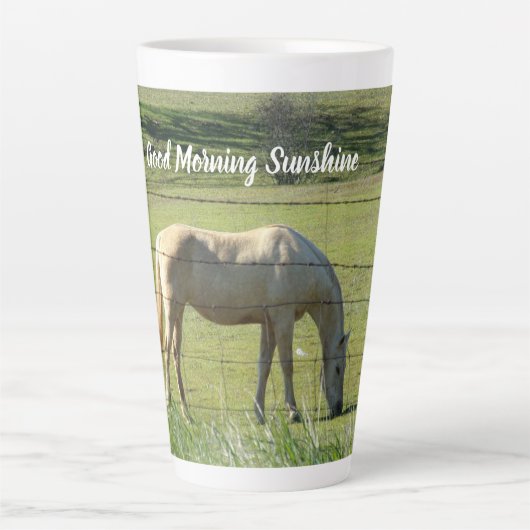 Good Morning Sunshine, Hot Beverage Tall Mug Latte Mok (Voorkant)