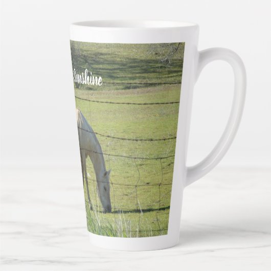 Good Morning Sunshine, Hot Beverage Tall Mug Latte Mok (Rechts)