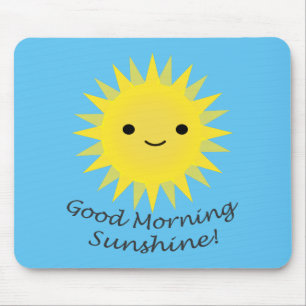 Good Morning Sunshine Kawaii Sun Muismat