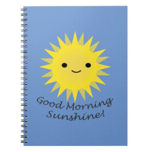 Good Morning Sunshine Kawaii Sun Notitieboek