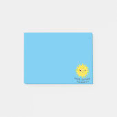 Good Morning Sunshine Kawaii Sun Post-it® Notes (Voorkant)