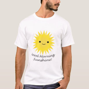 Good Morning Sunshine Kawaii Sun T-shirt