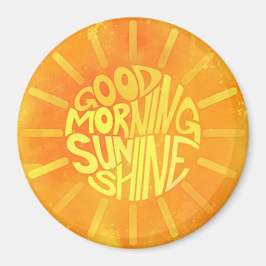 Good Morning, Sunshine. Magneet (Voorkant)