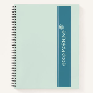 Good Morning Sunshine Minimalist Notebook - Motiva Notitieboek