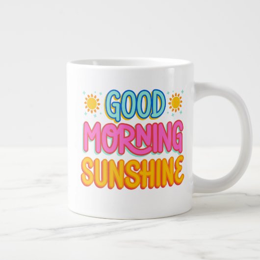 Good Morning Sunshine 😁 mok koffiespecialiteit (Rechts)
