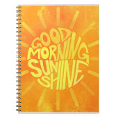 Good Morning, Sunshine. Notitieboek (Voorkant)