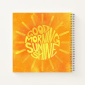 Good Morning, Sunshine. Notitieboek (Achterkant)