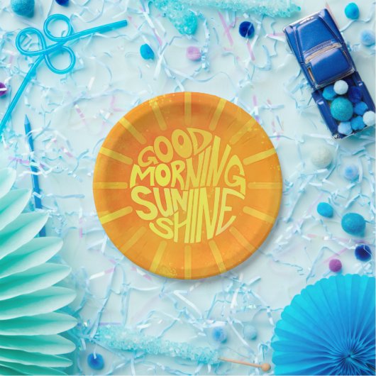 Good Morning, Sunshine. Papieren Bordje (Feest)
