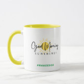 Good Morning Sunshine Persoonlijk Mug Mok (Links)