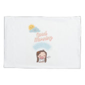 Good Morning Sunshine Pillow hoesje standaard maat Kussensloop (Achterkant)
