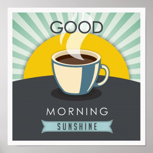 Good Morning Sunshine Poster (Voorkant)