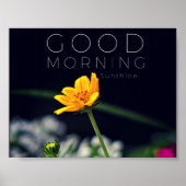 Good Morning Sunshine Poster Print (Voorkant)