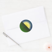 Good Morning Sunshine Ronde Sticker (Envelop)