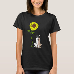Good Morning Sunshine Siberian Husky Dog T-shirt